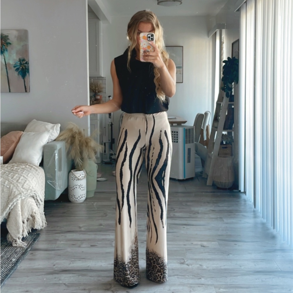 Leopard pants
